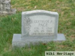 Gertrude Fields Page