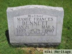 Mamie Frances Sapp Bennett