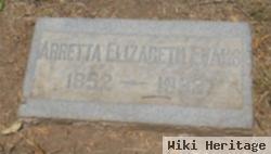 Arretta Elizabeth Counts Evans