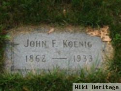 John F Koenig