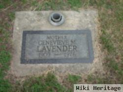 Genevieve M. Lavender