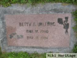 Betty E. Wilfong Jacobs