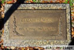 Elizabeth Wilde