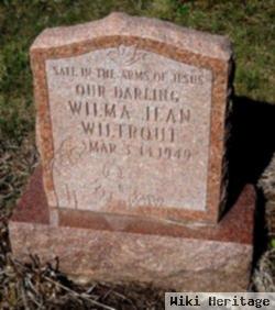 Wilma Jean Wiltrout