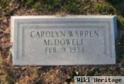 Carolyn Warren Mcdowell