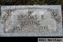 Brooks E Bonine