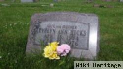 Evelyn Ann O'haver Hicks