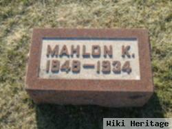 Mahlon K Wolfe