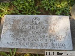 Ralph E. Wolf