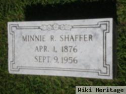 Minnie R. Shaffer