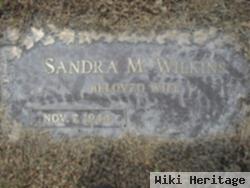 Sandra M Wilkins