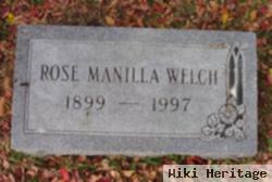 Rose Manila Bennett Welch