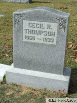 Cecil R. Thompson