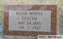 Bessie Myrtle Weller Dixon