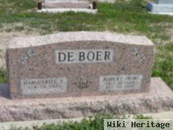 Robert "bob" Deboer