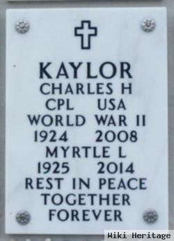 Myrtle L Kaylor