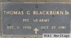 Thomas G Blackburn, Sr