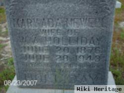 Mary Ada Newell Holliday