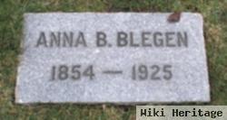 Anna B. Olsen Blegen