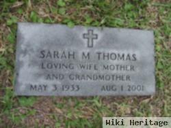 Sarah M Thomas