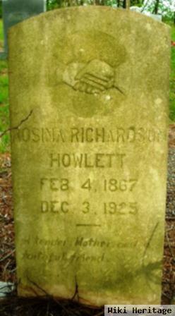 Rosina Richardson Howlett