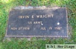 Irvin E Wright