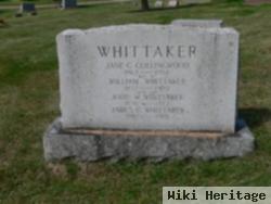 Jane C Collingwood Whittaker