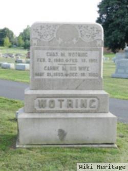 Charles M Wotring