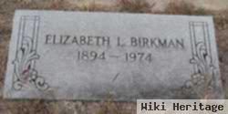 Elizabeth L Birkman