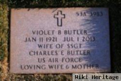 Violet B Butler