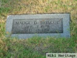 Madge D Dillehay Briscoe