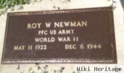 Pfc Roy Wesley Newman