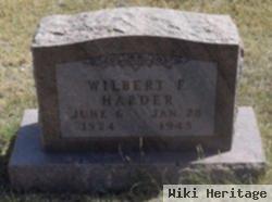 Wilbert F. Harder