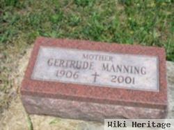 Gertrude M Underhill Manning