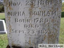 Orpha Mcdaniels Bonham