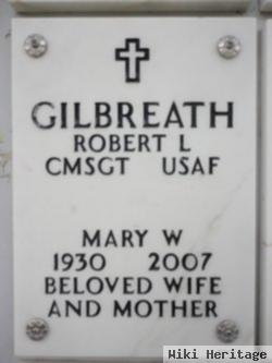 Mary W Gilbreath