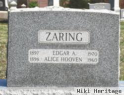 Edgar A. Zaring