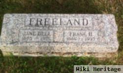 Jane Belle Uncapher Freeland