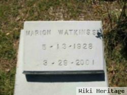 Marion Watkins, Sr