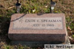 Cash E Speakman