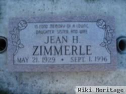 Jean H Zimmerle