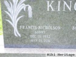 Francis Nicholson "sonny" King