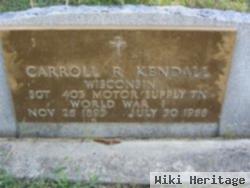 Carroll R Kendall