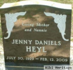 Geneva Joyce "jenny" Daniels Heyl