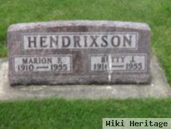 Betty J Hendrixson