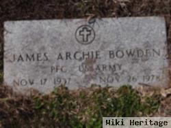 James Archie Bowden