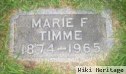 Fredericka Johanna Maria "marie" Schneider Timme