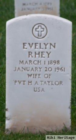 Evelyn Rhey Taylor