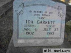 Ida "nan" Garrett