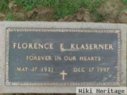 Florence E. Klaserner